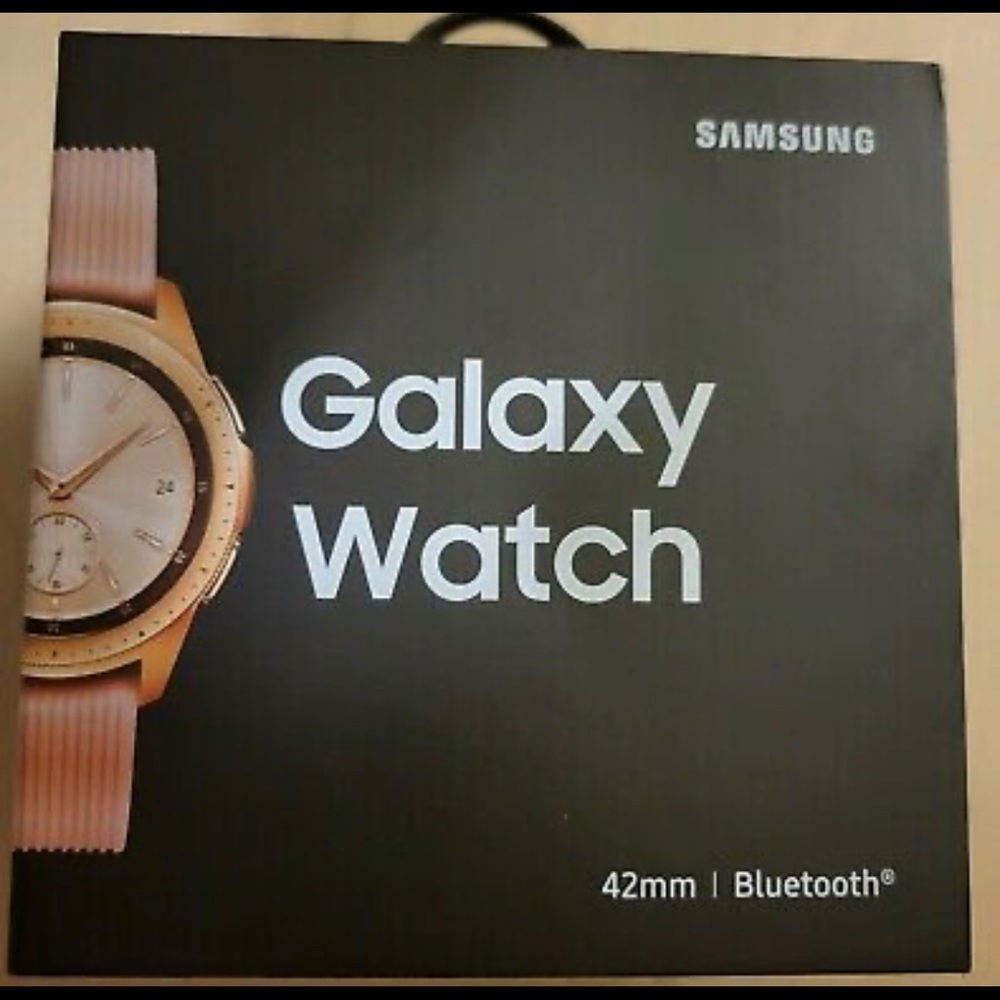 Samsung - Galaxy Watch Smartwatch 42mm Stainless Steel - Rose Gold